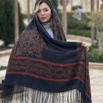 روسری اصیل ترکمن نخی کد Rt100292