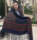 روسری اصیل ترکمن نخی کد Rt100292