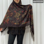 روسری اصیل ترکمن نخی کد Rt100299