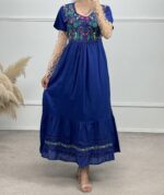 پیراهن گلدوزی شده هندی - تصویر 7
