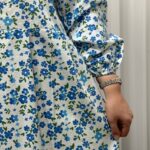 پیراهن چیندار بلند لینن - تصویر 4