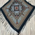 روسری اصیل ترکمن نخی کد Rt100263 - تصویر 2