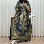 پانچ سیلک هندی تک رنگ - تصویر 17