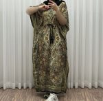 پانچ سیلک هندی تک رنگ - تصویر 16