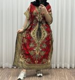 پانچ سیلک هندی تک رنگ - تصویر 15
