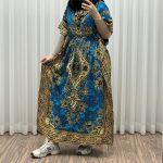 پانچ سیلک هندی تک رنگ - تصویر 13