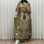 پانچ سیلک هندی تک رنگ - تصویر 5
