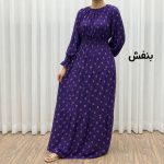 پیراهن ساحلی گلریز خسته  کد 1 - تصویر 4