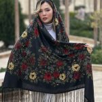 روسری ترکمن ایرانی کد 10019