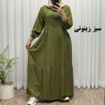 ساحلی جلو دکمه پارچه ساده - تصویر 8