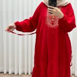 پیراهن ساحلی مدل آیدا چاپی - تصویر 16