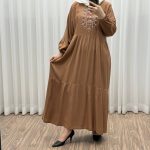 پیراهن ساحلی مدل آیدا چاپی - تصویر 6