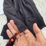 شال دونه برفی منگوله دار کد 805 - تصویر 2