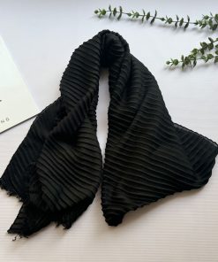 شال پلیسه ساده کد 812