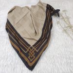 روسری حاشیه نوار دوردوخت کد 837 - تصویر 2