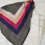 روسری قوار متوسط وسط خالی کد 839 - تصویر 3