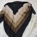 روسری قوار متوسط وسط خالی کد 839