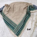 روسری دور دوخت سکهای کد 836 - تصویر 3