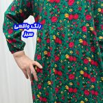 پیراهن ترکمنستان گلریز چین دار 763 - تصویر 14