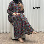پیراهن ترکمنستان گلریز چین دار 763 - تصویر 12