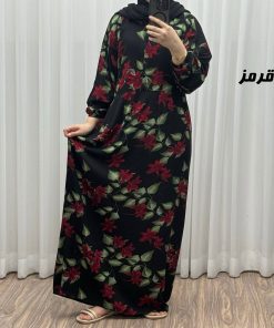 پیراهن جلو دکمه گلدار 766