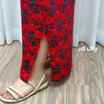 پیراهن ترکمنستان گل نقلی 764 - تصویر 2