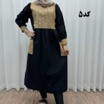 پیراهن کفتان لنین تیکه دوزی 771 - تصویر 4