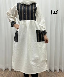 پیراهن کفتان لنین تیکه دوزی 771