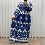 پیراهن فلور بوگاتی مدل گوله برفی 769 - تصویر 3