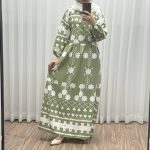 پیراهن فلور بوگاتی مدل گوله برفی 769 - تصویر 2