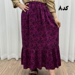 دامن نخی پارچه خارجی مدل پری 772 - تصویر 4