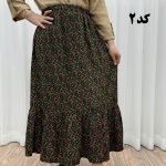 دامن نخی پارچه خارجی مدل پری 772 - تصویر 10