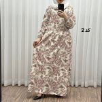 پیراهن فلور بوگاتی مدل تنو code 781 - تصویر 2