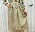 دامن لنین جلو جیب کد 776 - تصویر 13