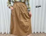 دامن لنین جلو جیب کد 776 - تصویر 12