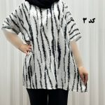 تیشرت نخی سایز بزرگ 744 - تصویر 4