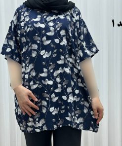 تیشرت نخی سایز بزرگ 744