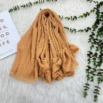 شال وارداتی مدل ساندویچی ساده کد 907 - تصویر 7
