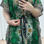 پانچ سیلک هندی تک رنگ - تصویر 11