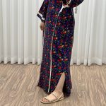 پیراهن ترکمنستان نوارسفید کد 1065 - تصویر 12