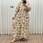 پیراهن ساحلی پاییزه مدل آرتمیس کد 1091 - تصویر 3