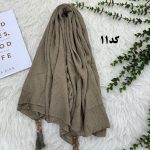 شال برشکا ساده ریز کد 990 - تصویر 9
