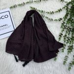 شال نخ پفکی کریشه کد 894 - تصویر 3