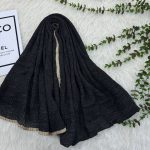 شال نخی دور گان دوزی لمه وارداتی کد 962