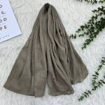 شال ساده وارداتی مزونی کد 955 - تصویر 4