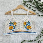 تاپ کراپ قلاب بافی کد 1082 - تصویر 2
