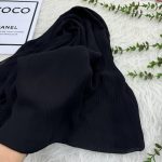 شال سوپرنخ مشکی وارداتی کد 973 - تصویر 3