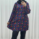 تونیک مدل ترکمنستان گلریز کد 931 - تصویر 3