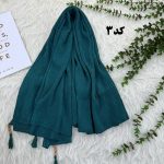 شال برشکا ساده ریز کد 990 - تصویر 16