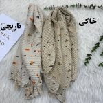 شال طرحدار کاکتوس کد 869 - تصویر 4